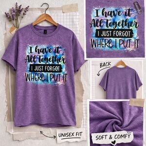 Purple Graphic Tee - Short Sleeve